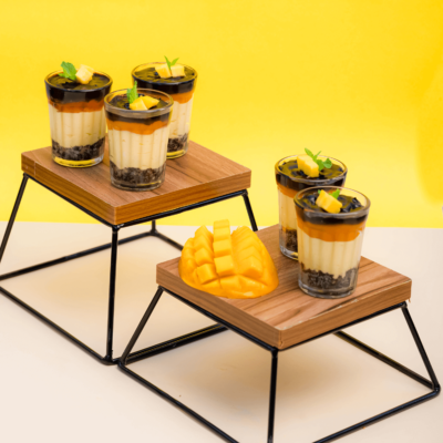 Mango & Chocolate Pudding