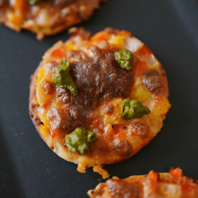 Mini Pesto Pizza