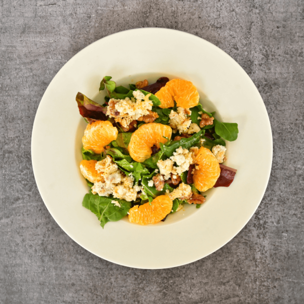 Orange & Caramelized Goat Cheese Salad