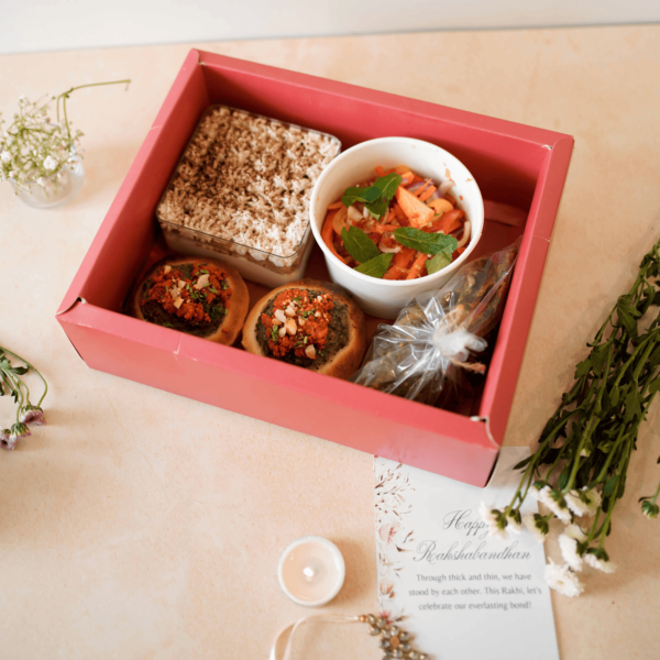 Red Box With Decor