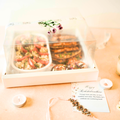 White Box With Decor